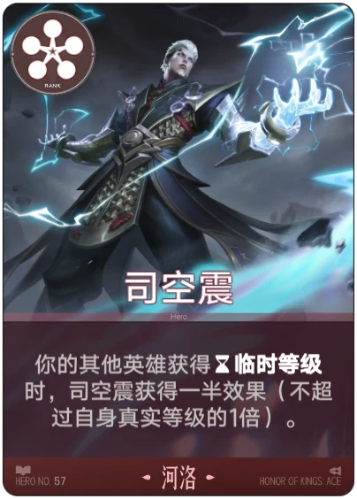 Sikong Zhen card